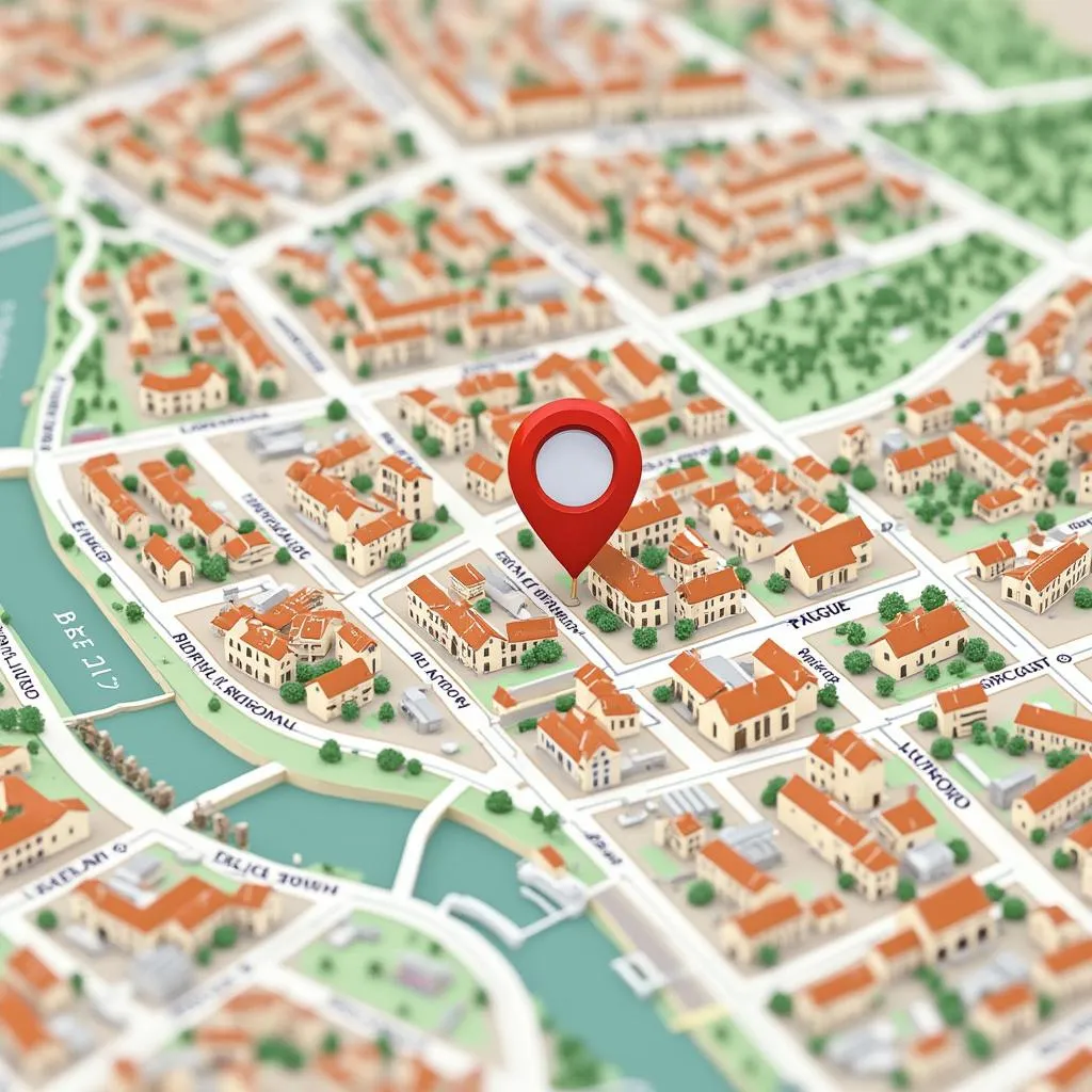 Mapa kanceláře Greening